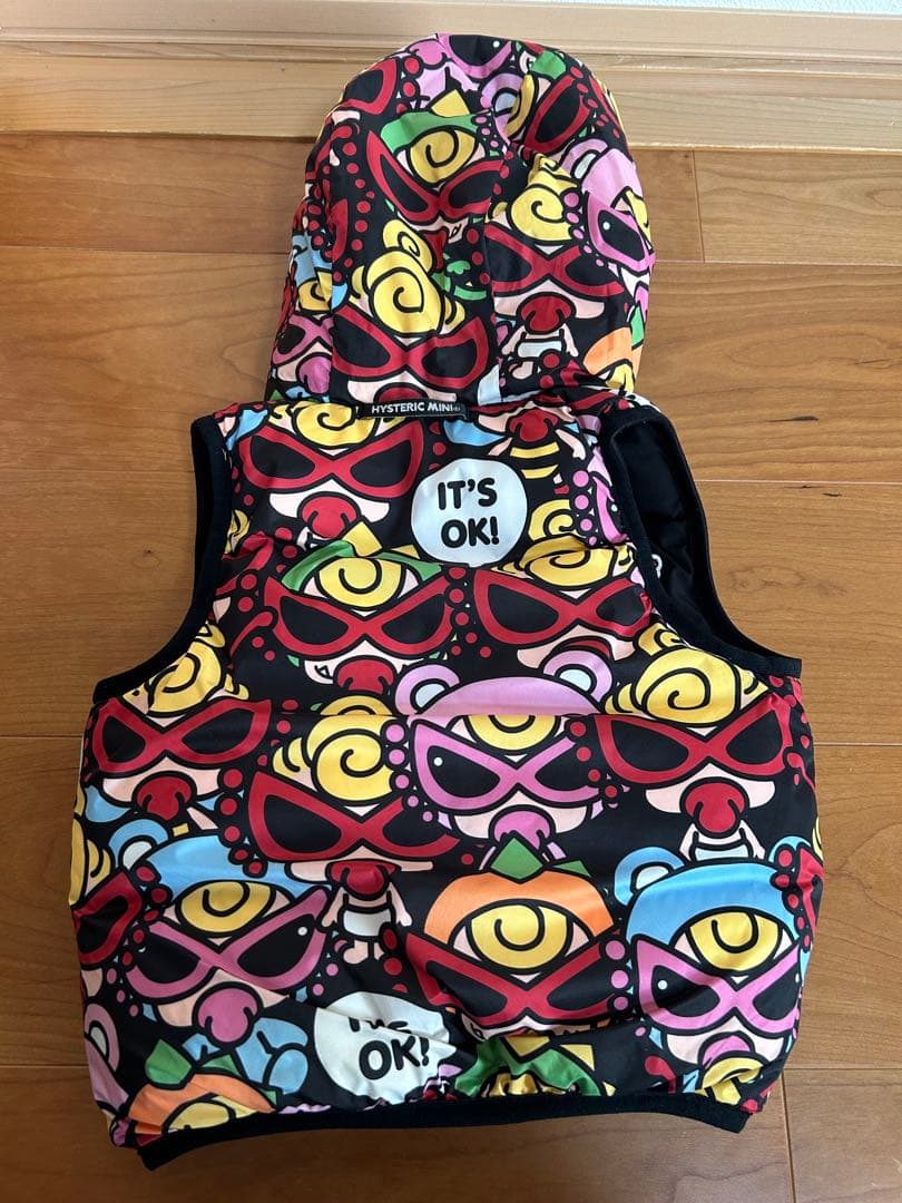 HYSTERIC MINI ダウンベスト 90センチ