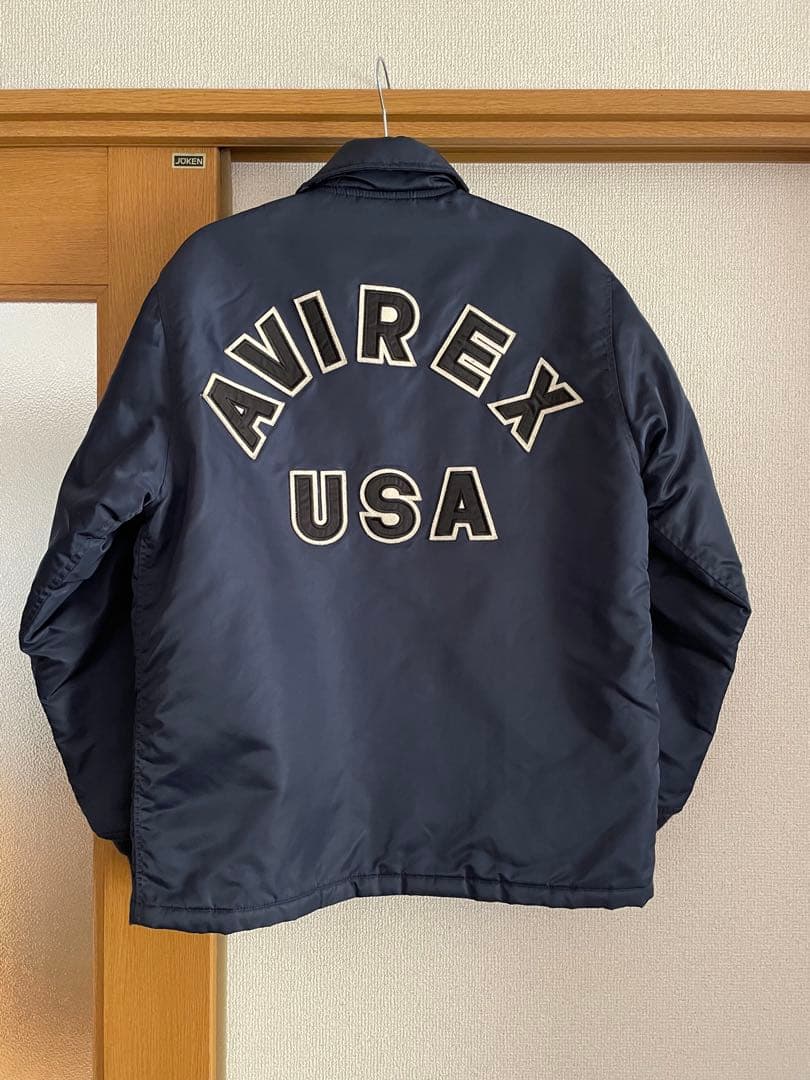 AVIREX USA ジャケット M ネイビー