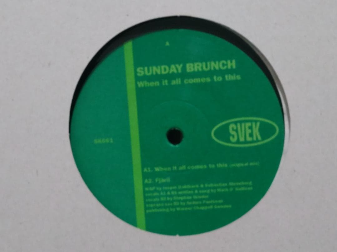 Svek （7枚セット） レコード レーベル TECHNO HOUSE JAZZ