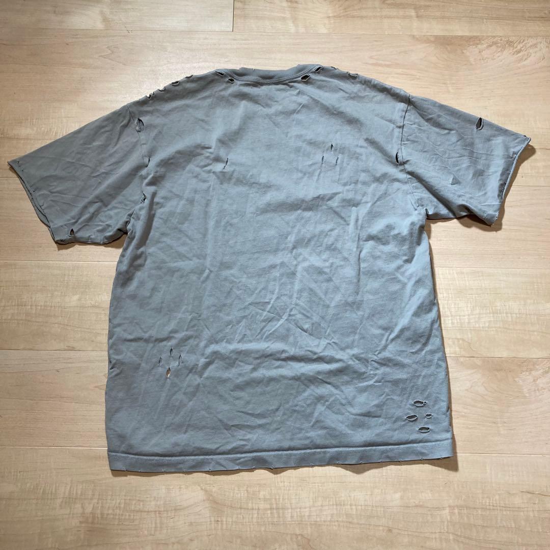 BALENCIAGA バレンシアガ デストロイ ダメージ加工 Tシャツ S