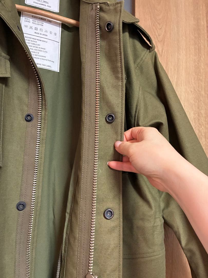 【nikatin】HYKE /M-51 TYPE FIELD JACKET
