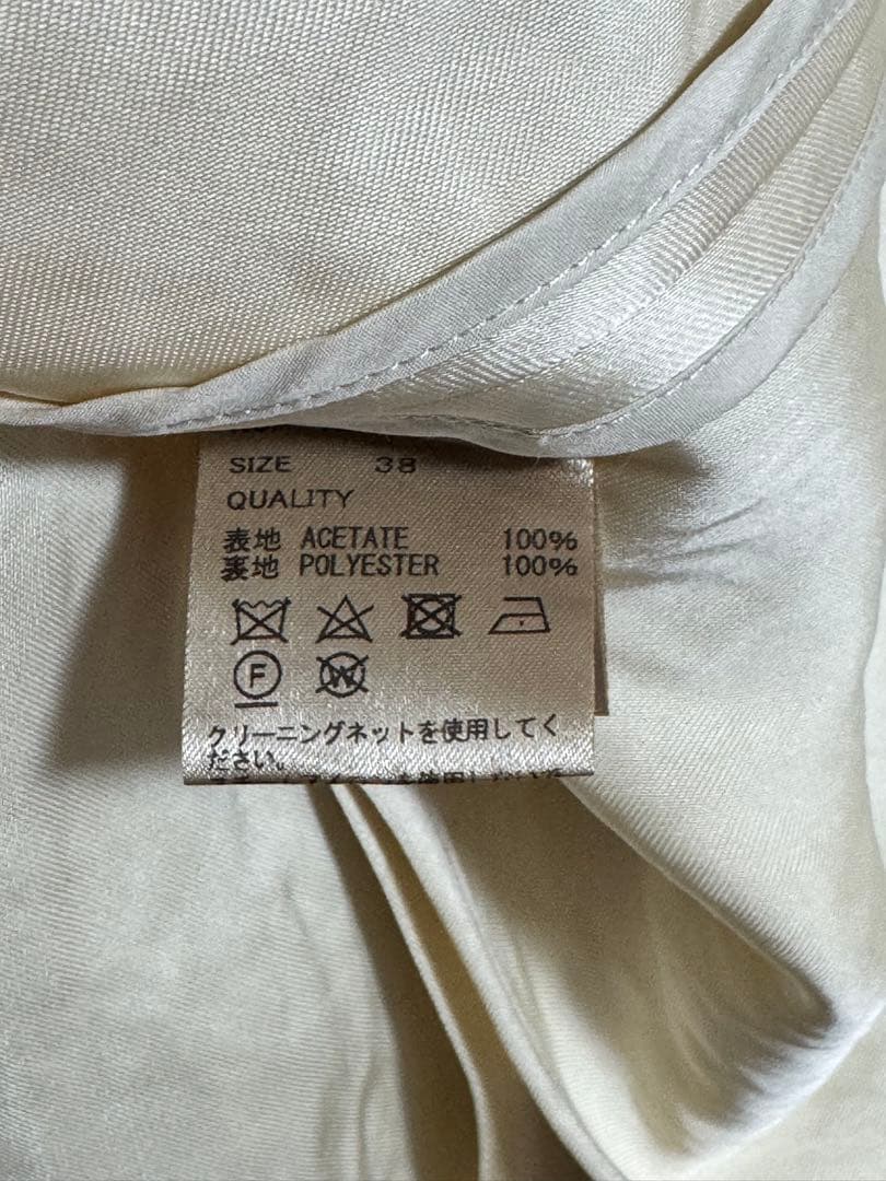 SATIN OVER JACKET TODAYFUL エクリュ 38