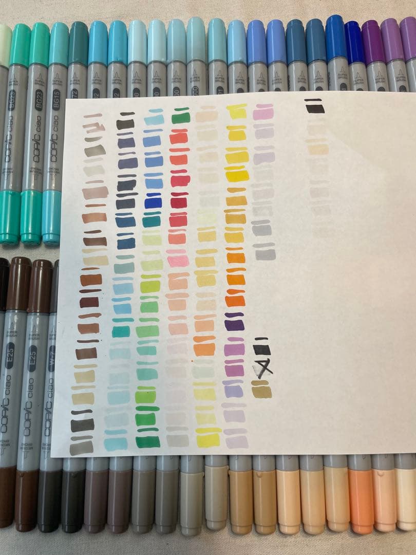 美品　116本　COPIC ciao sketch コピックチャオ スケッチ