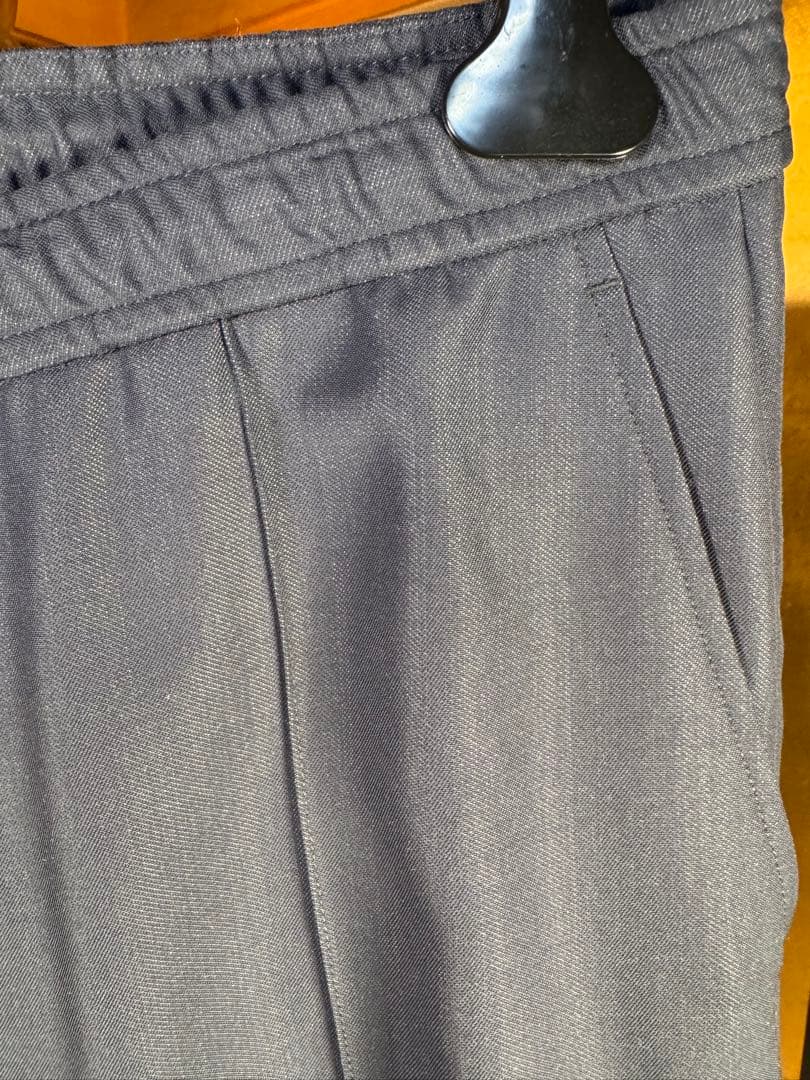 極美品【エンポリオアルマーニ】ダークブルー サルエルパンツ ウェストゴム50