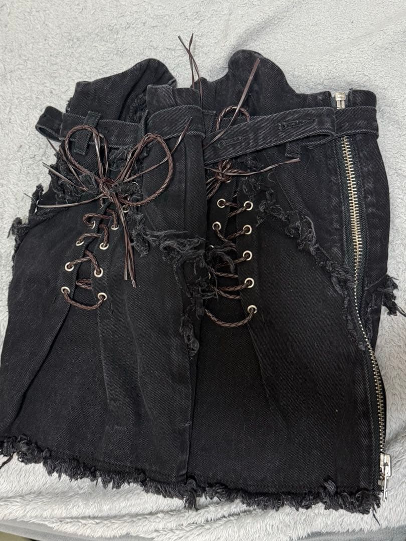 JUN NAKAYAMA WESTERN LEG COVER ブラック 06