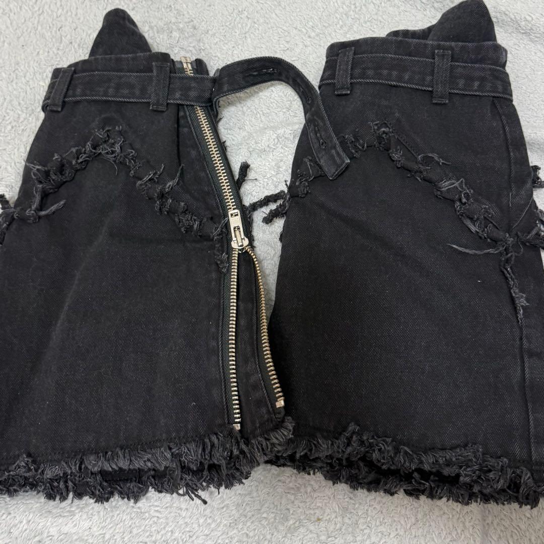 JUN NAKAYAMA WESTERN LEG COVER ブラック 06