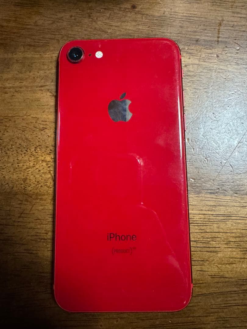 スマートフォン本体 iPhone8 (PRODUCT)RED 69%