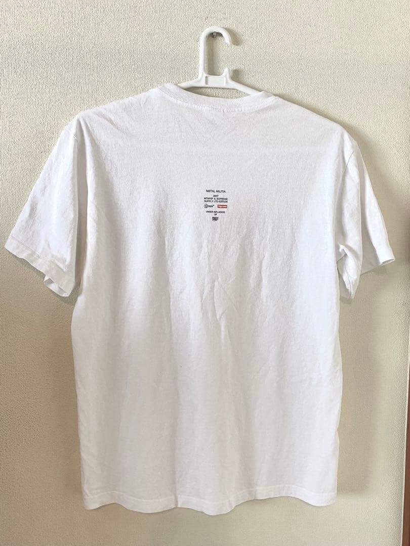 【最終値下げ】希少　Supreme×Wtaps worm tee Tシャツ　XL