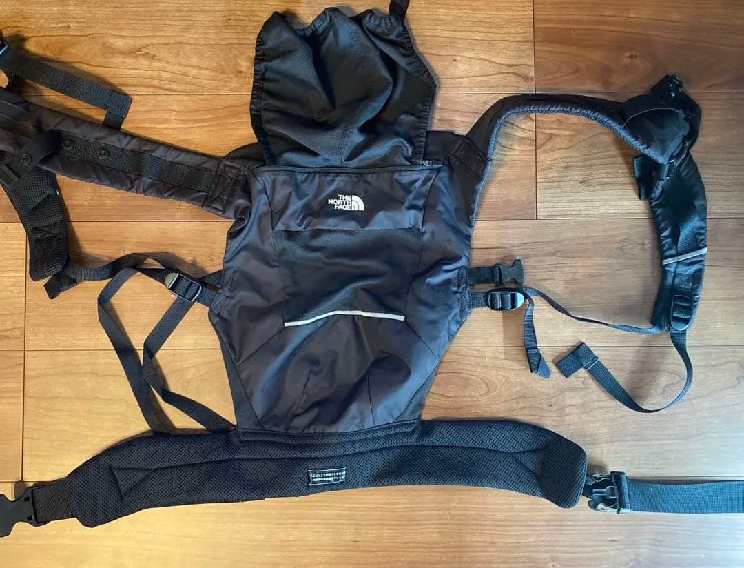THE NORTH FACE 抱っこ紐 ブラック 収納ポーチ付き