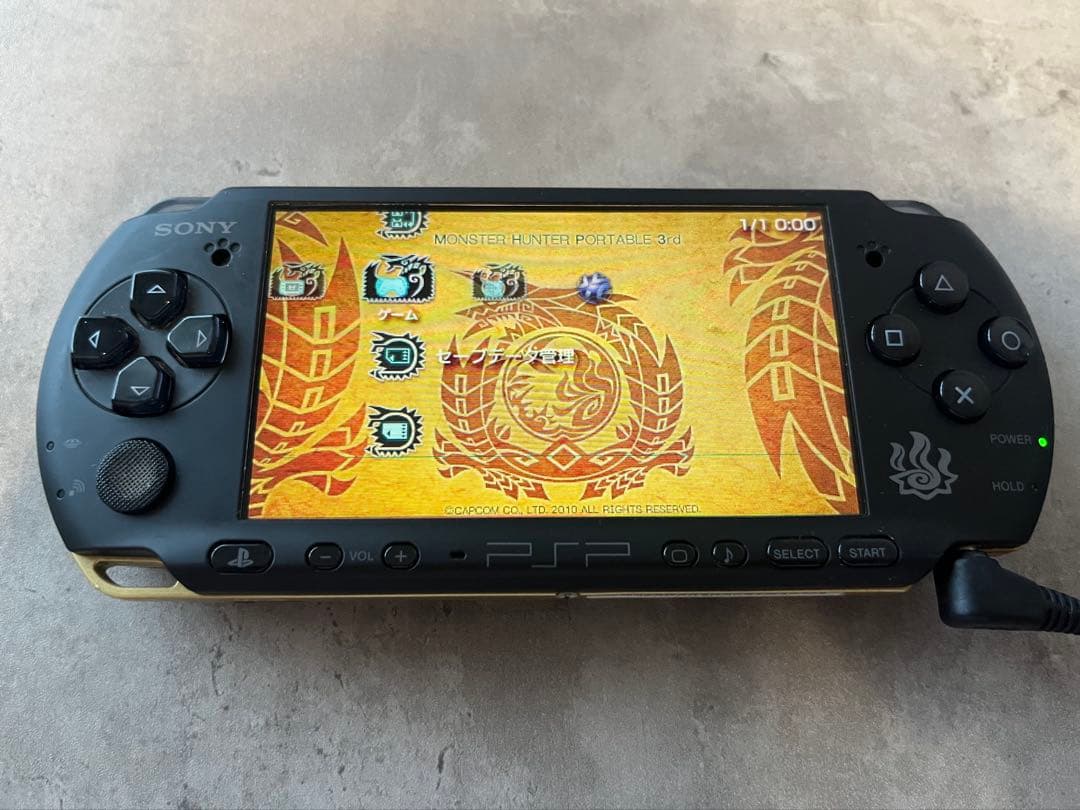 PSP-3000 モンスターハンターver