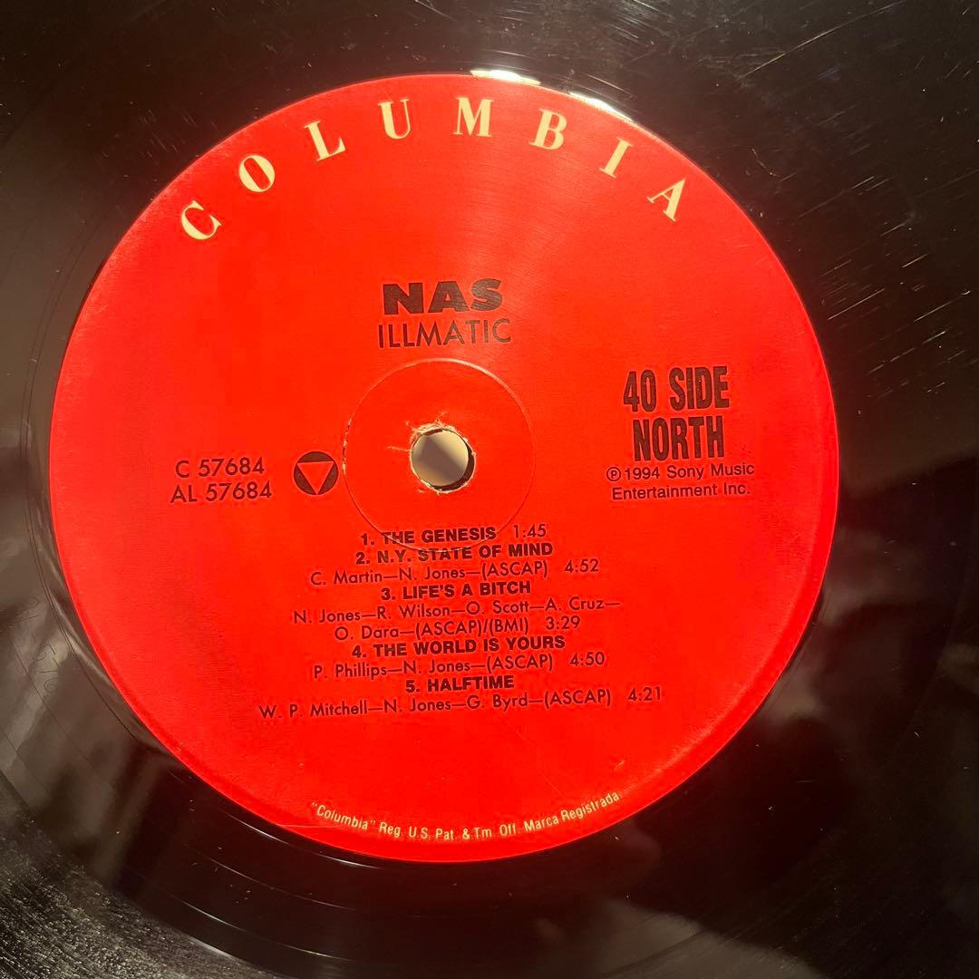 USオリジナル盤 Nas Illmatic LP