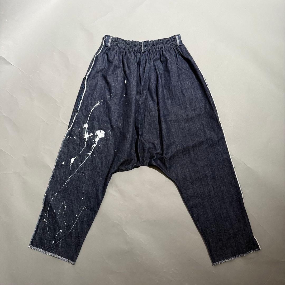 極美品 BUChy デニムサルエルパンツ sizeFREE