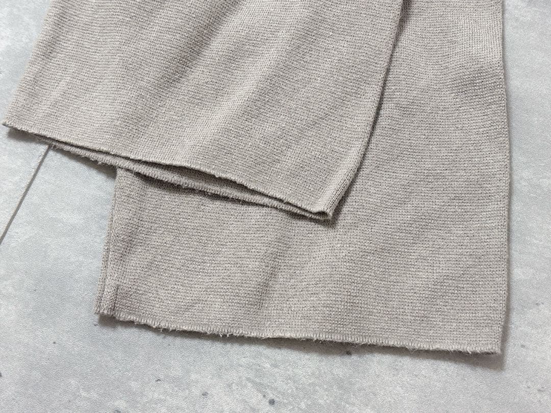 12/21終◆完売品 STILL BY HAND コットンリネンシルクニットT