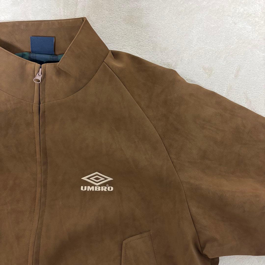 UMBRO Brushed Stand Collar Blouson　ブラウン