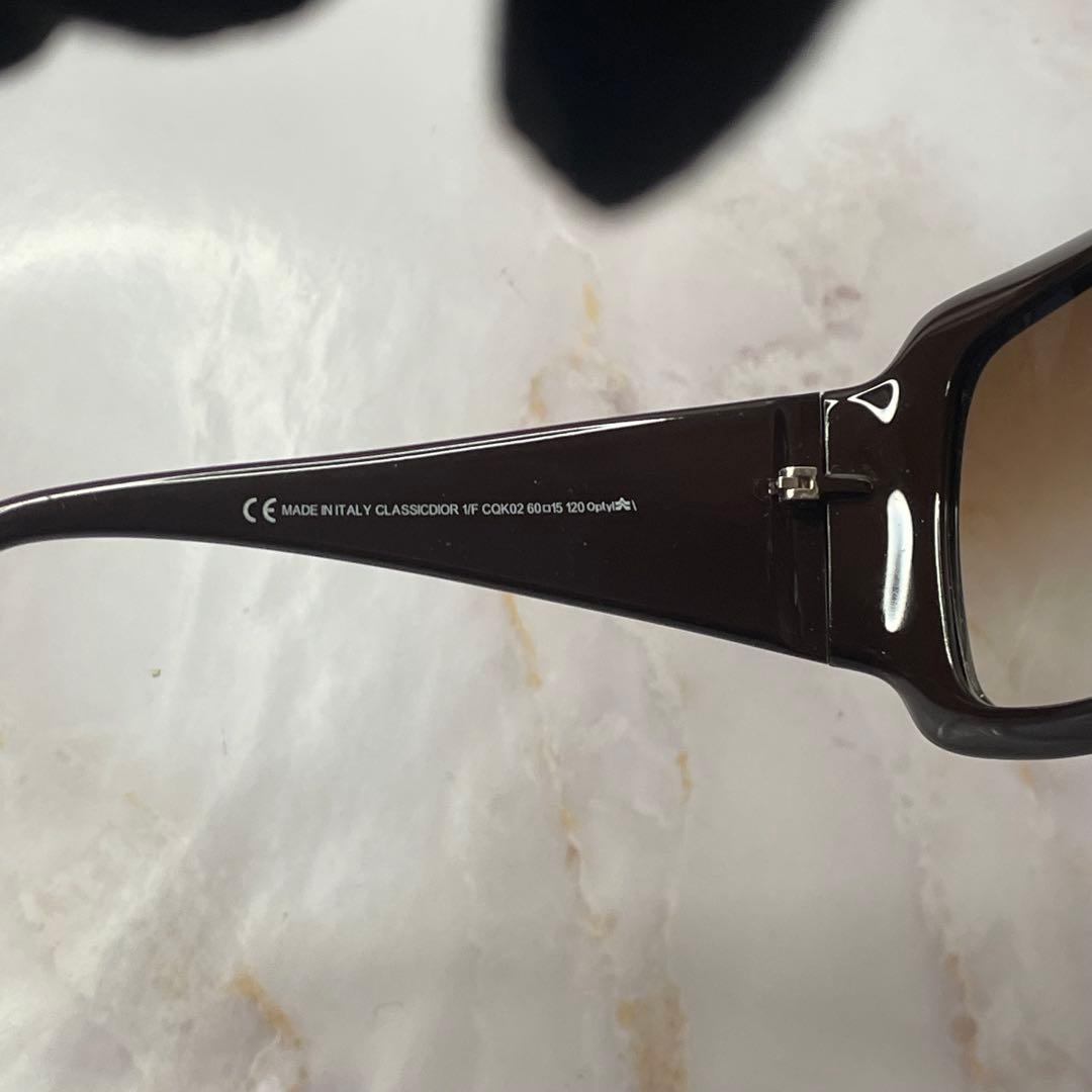 dior バタフライ y2k ブランド ロゴ プレート モード サングラス