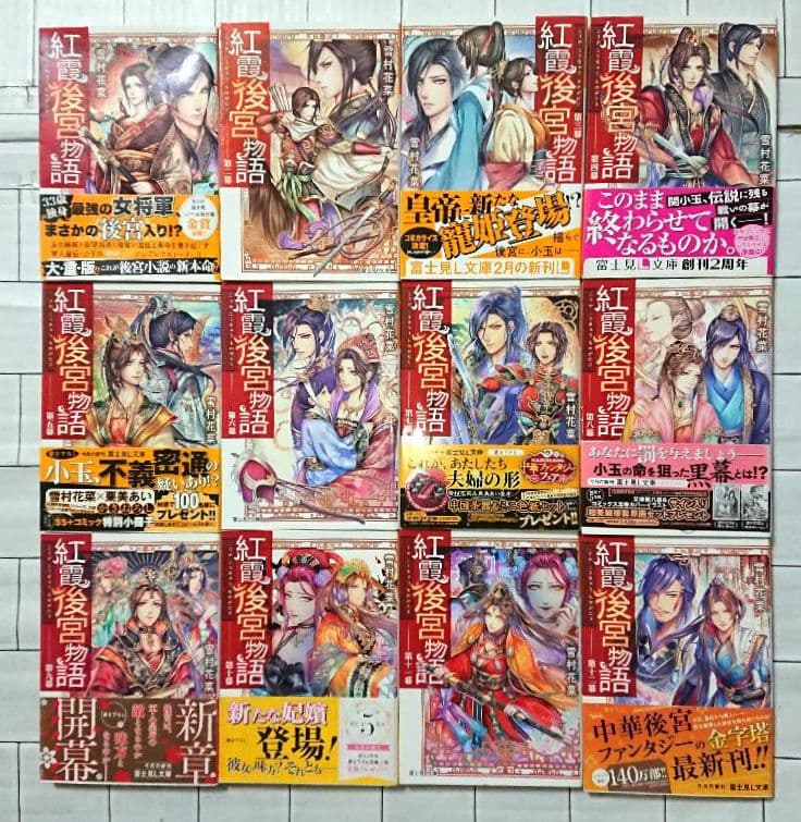【まとめ】「紅霞後宮物語」シリーズ 19冊セット