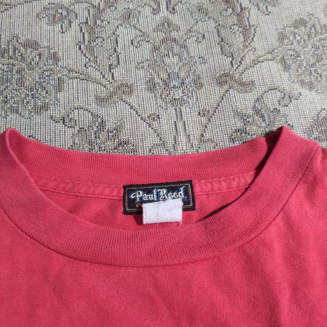 90s 東洋エンタープライズ Paul reed ダイス ロンT 古着