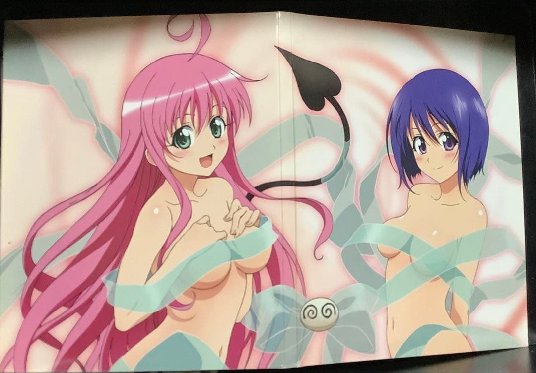 To LOVEる キャラクターズファイル&新品未開封アニメ主題歌CDセット