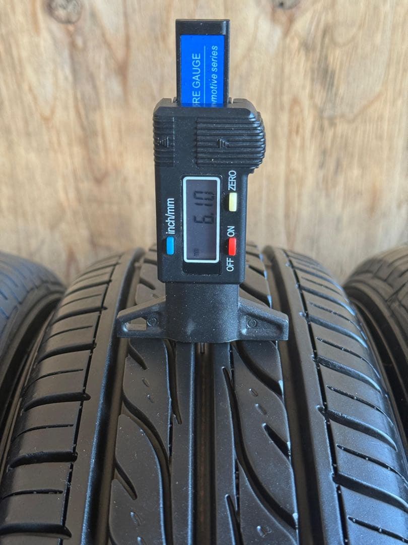 タイヤ・ホイール (586)155/65R14 DUNLOP EC202 SUMMER TIRES