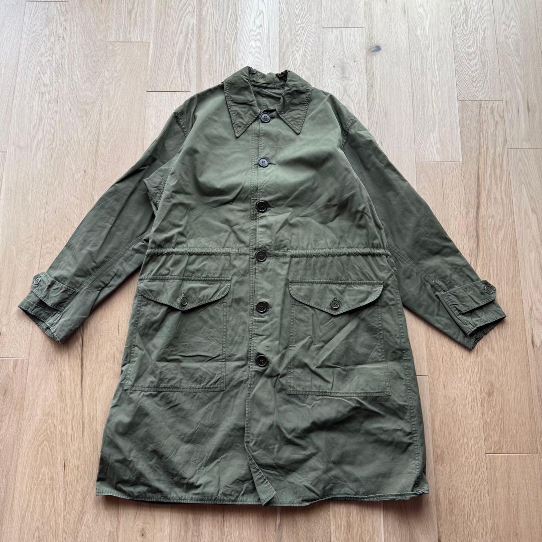 ノルウェー軍 フィールド コート ミリタリー ロングコート オリーブ