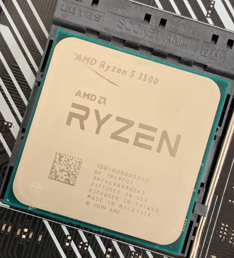 【動作確認済み】 AMD Ryzen5 3500 CPU AM4 ⑦