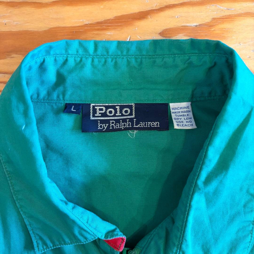 90s Polo by Ralph Lauren スイングトップ L グリーン