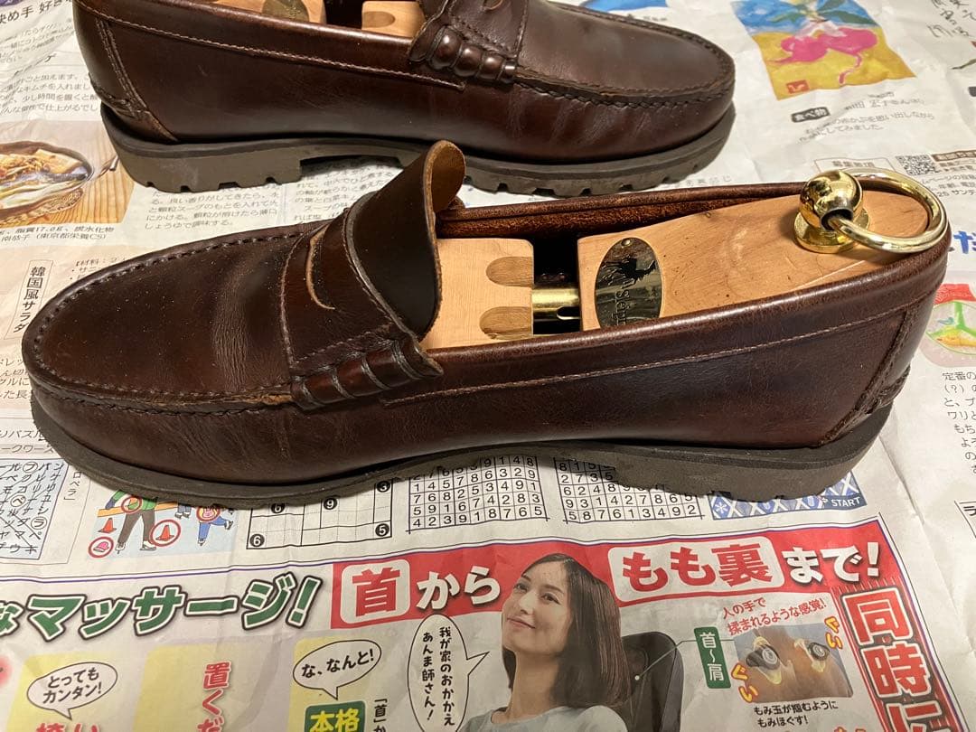 Paraboot / CORAUX Raid / uk5.0 / ブラウン