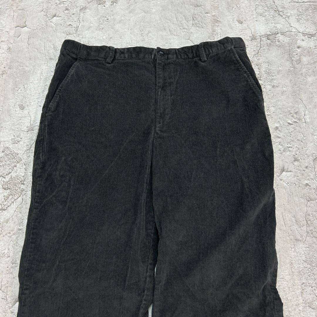 ぴ*な様 エルエルビーン　コーデュロイパンツ　ボトムス　古着　ブラック　黒　W3