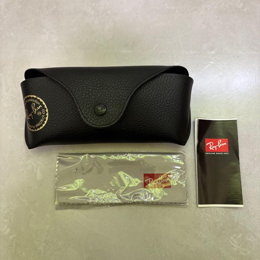 美品　Ray-Ban ブルーレンズ サングラス　ウェイファーラー　ブラック