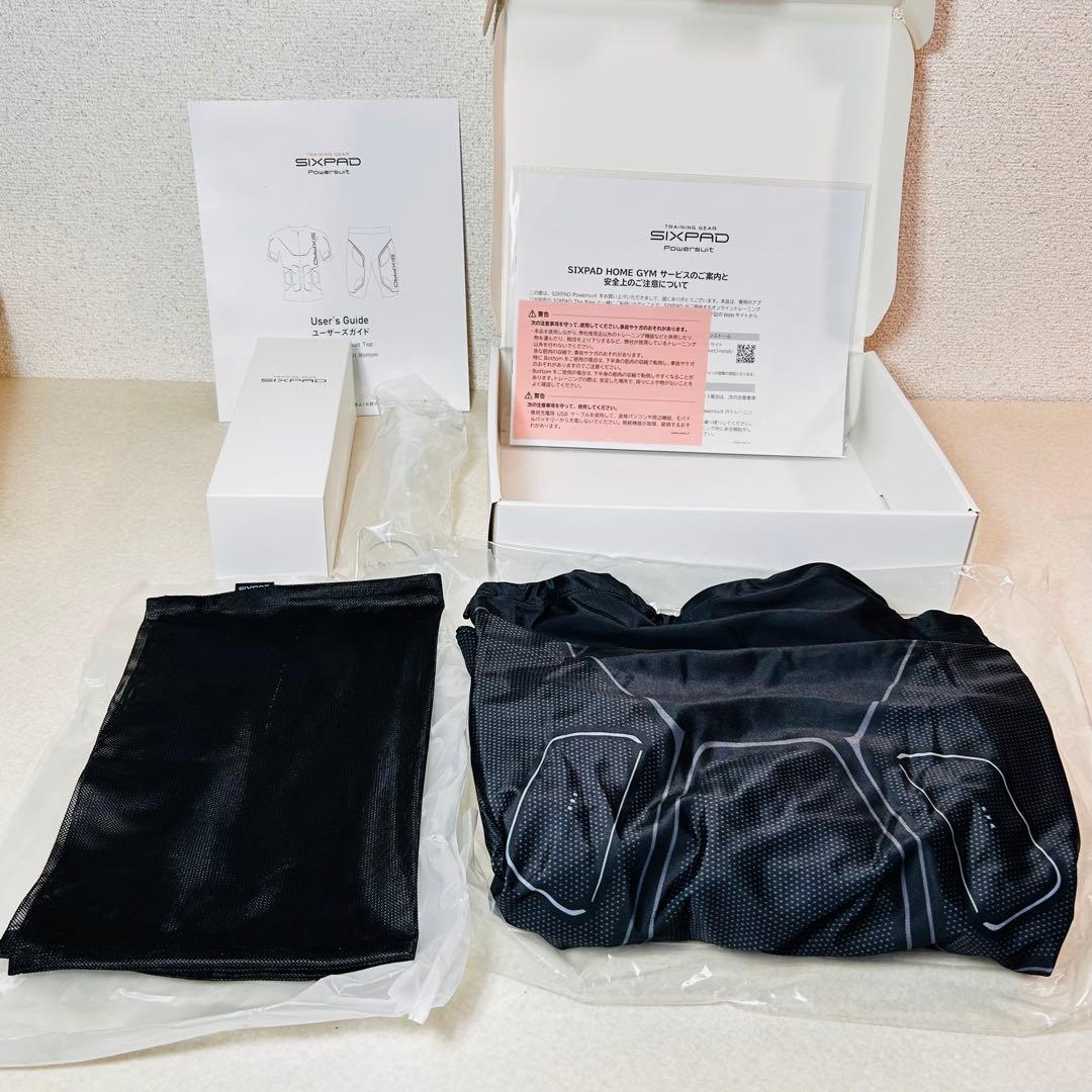 【未使用】シックスパッド　パワースーツ上下セットコントローラー付