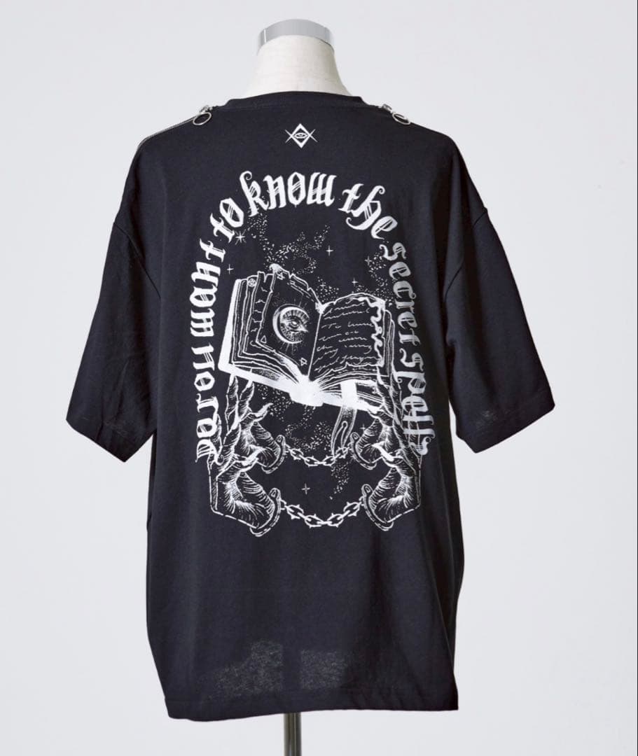 REFLEM オーバーサイズTシャツ ブラック