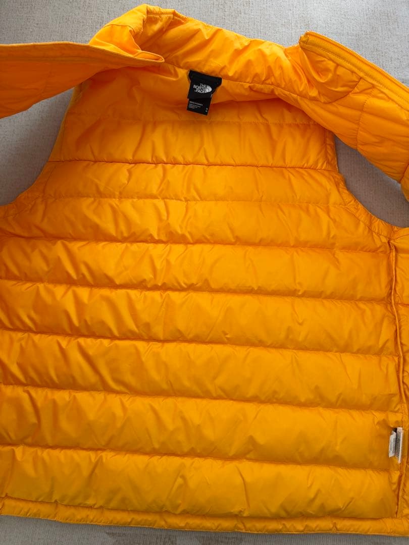 THE NORTH FACE イエロー ダウンベスト 550
