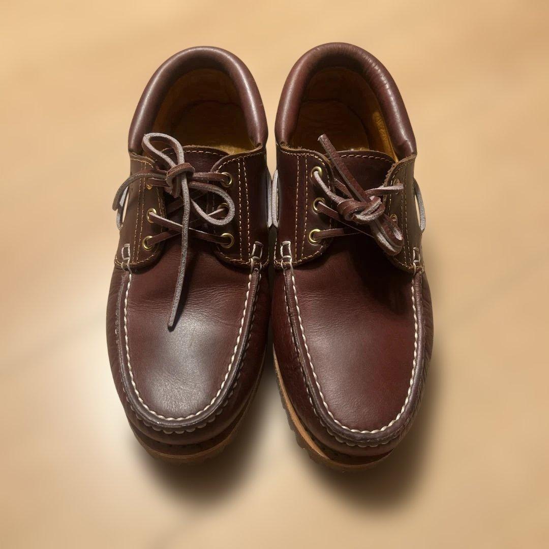 靴 Timberland 3-Eye Burgundy