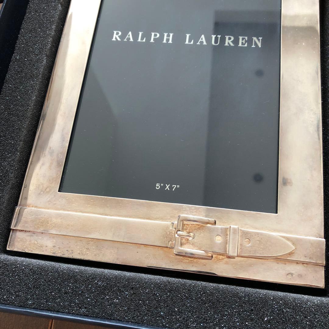 RALPH LAUREN シルバー ベルト フレーム　ラルフローレン　写真立て
