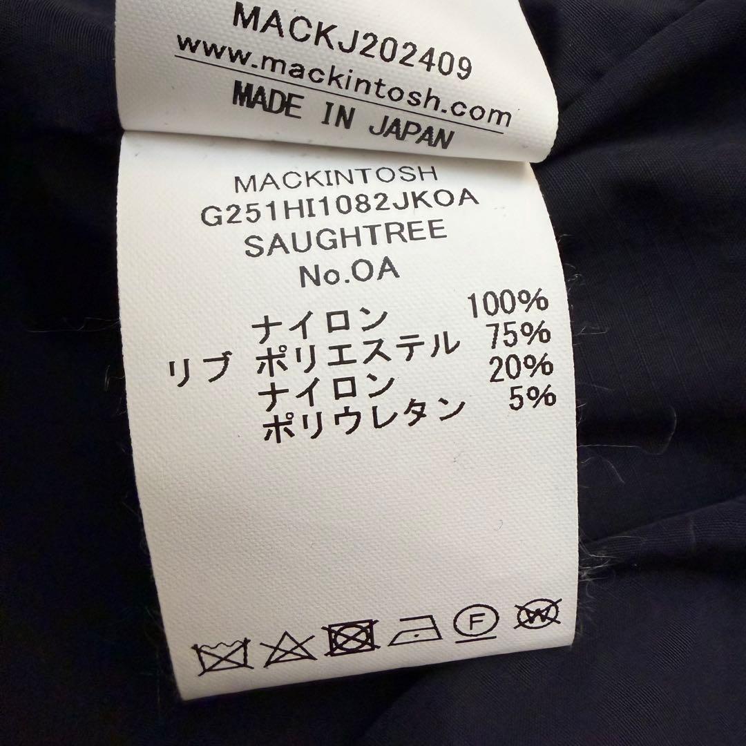 MACKINTOSH SAUGHTREE ナイロン ボマーブルゾン　M