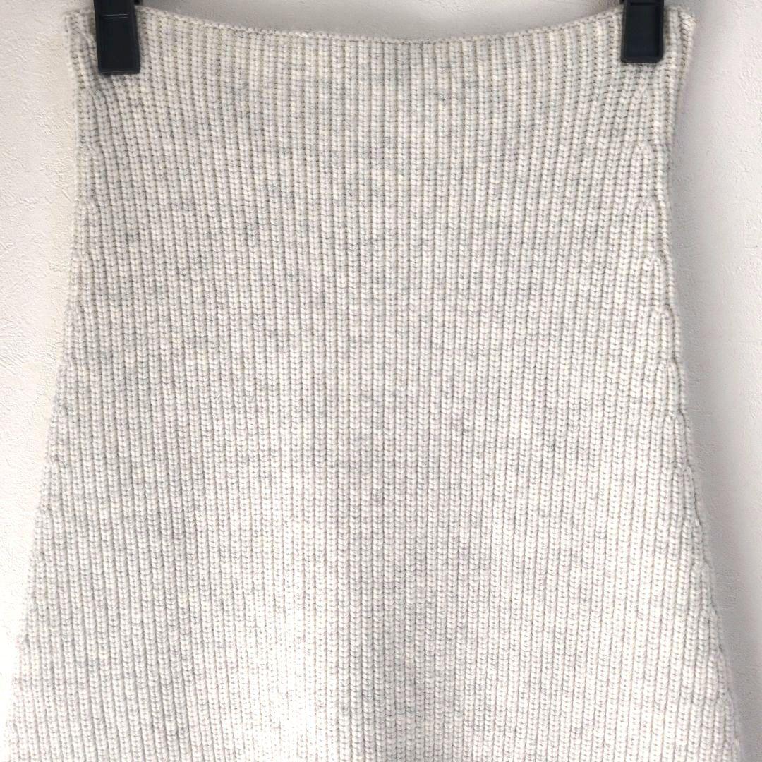 AP STUDIO　リブニットケープ　rib knit cape