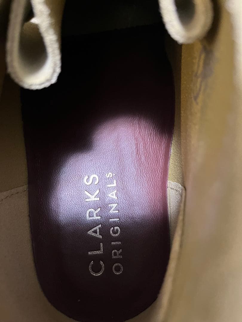CLARKS ORIGINALS ワラビー　ベージュ