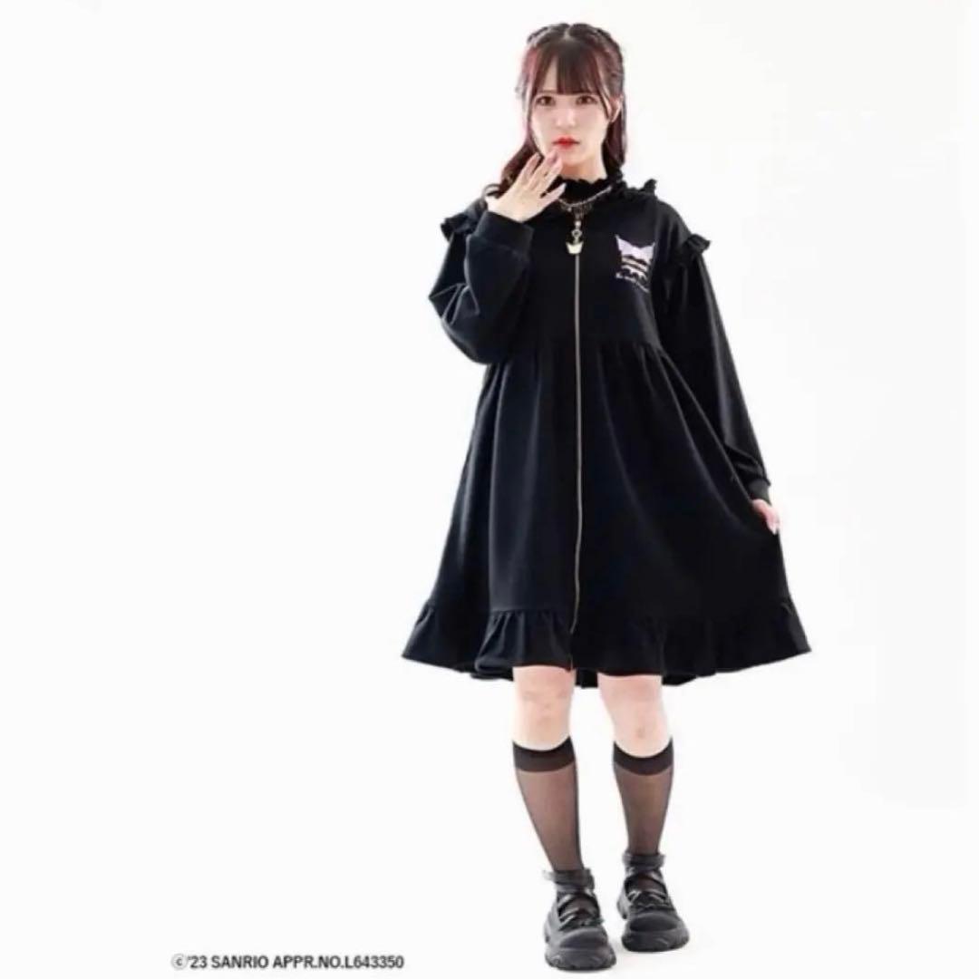 極美品✨クロミ axes femme POETIQUE コラボ ロングパーカー