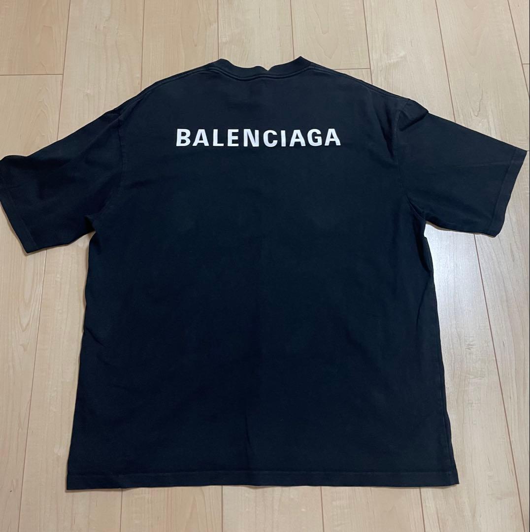 BALENCIAGA 黒 Tシャツ