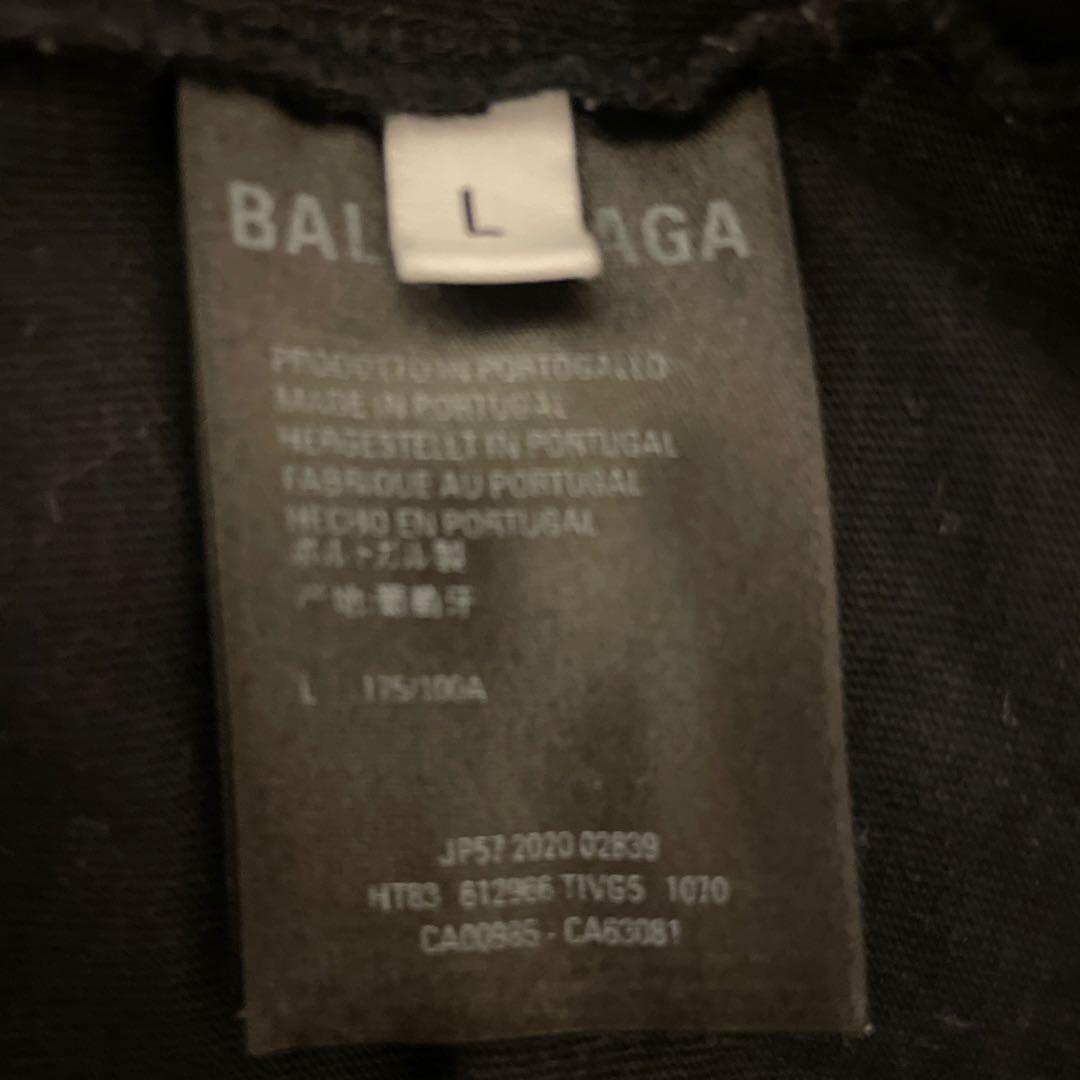 BALENCIAGA 黒 Tシャツ
