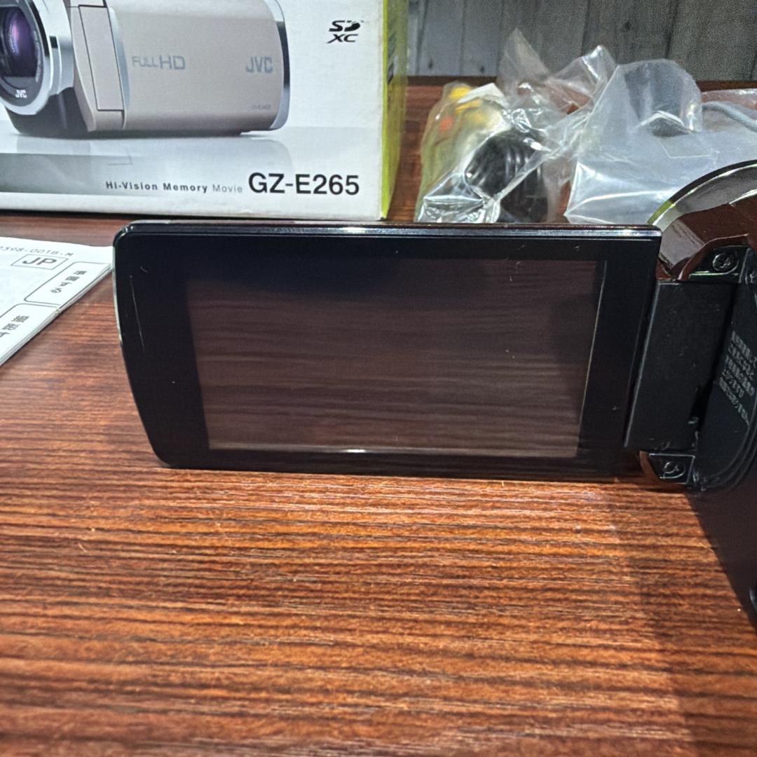 動作確認済み JVCケンウッド ハイビジョンメモリームービー Everio 美品