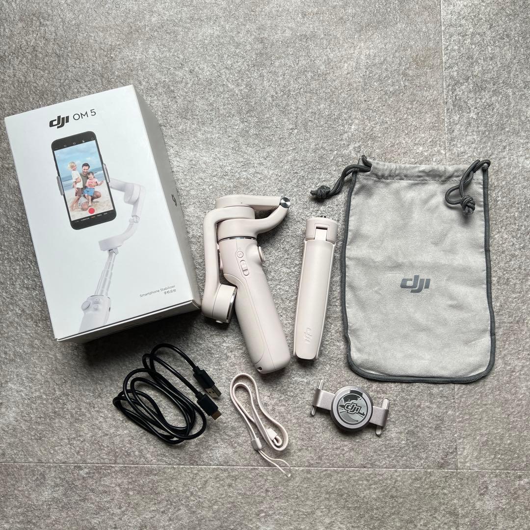 DJI OM５　スマホのジンバル　サンセットホワイト