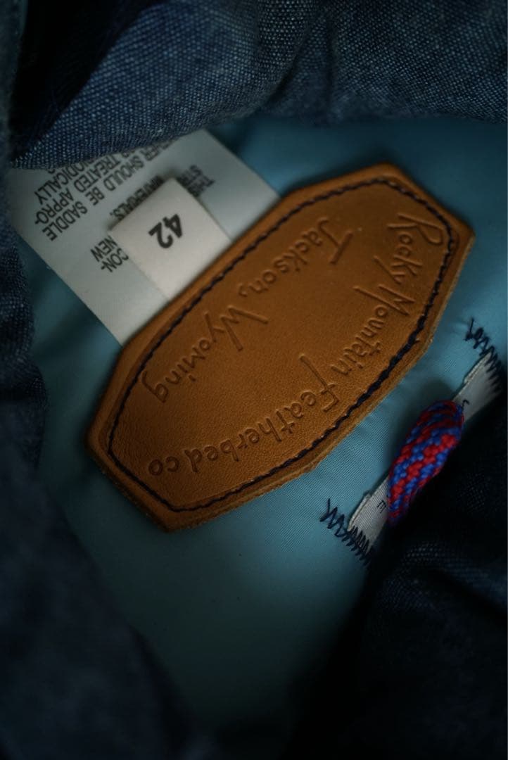 Warehouse Rocky Mountain デニム ダウンベスト