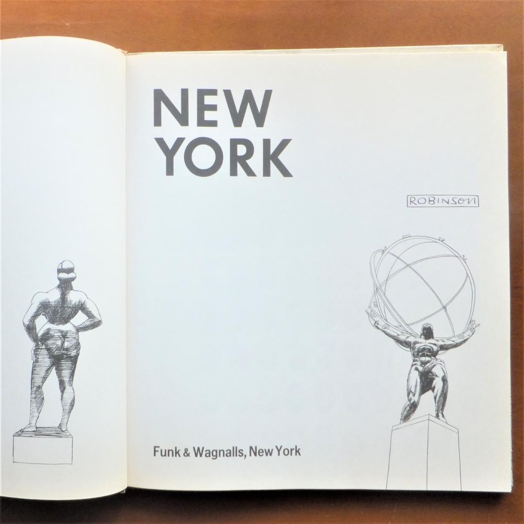 NEW YORK  by ROBINSON  ニューヨークイラスト集