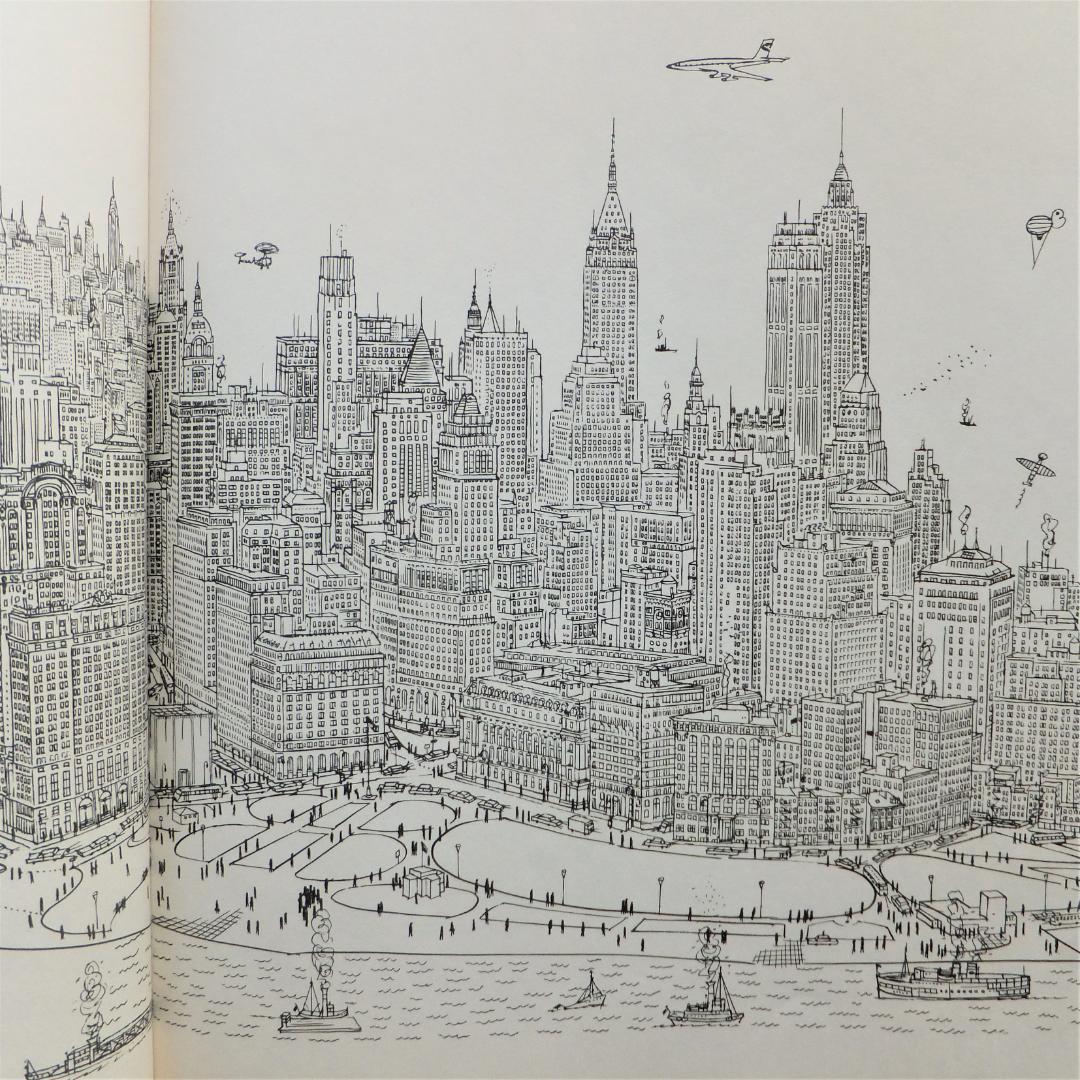 NEW YORK  by ROBINSON  ニューヨークイラスト集