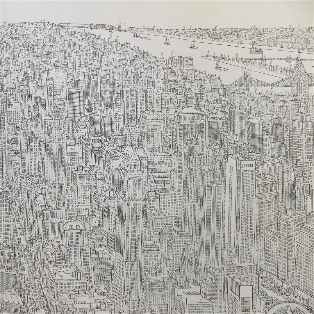 NEW YORK  by ROBINSON  ニューヨークイラスト集