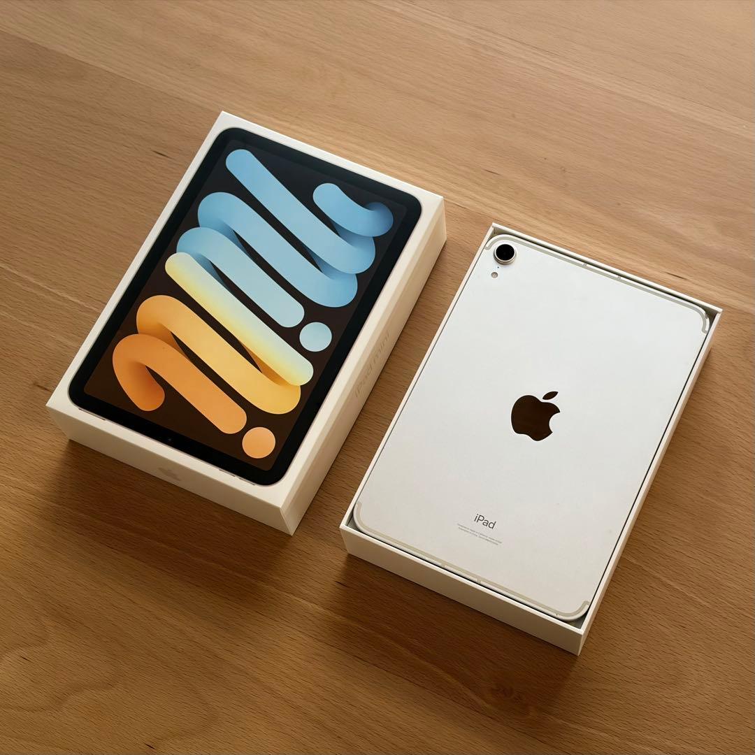 【あきら】iPad mini 6 セルラー 64GB 本体のみ