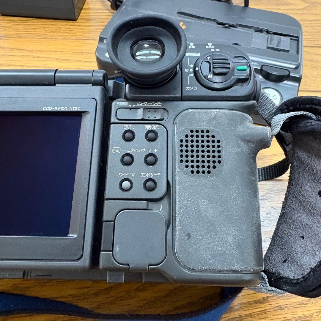 SONY ソニー 8mm テープ ビデオカメラ CCD-RV100 ハンディカム