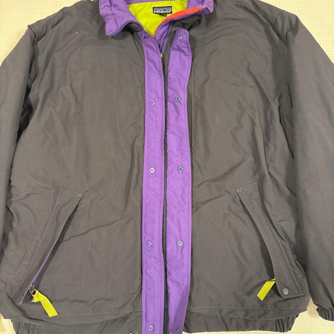 希少 90s パタゴニア フォールラインインサレーテッドジャケットグレー XL