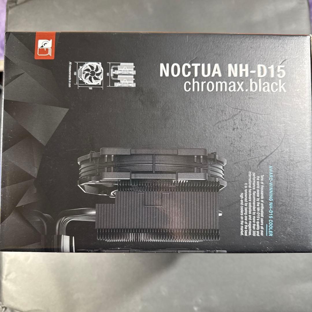 【欠品有】NOCTUA NH-D15 chromax.black CPUクーラー